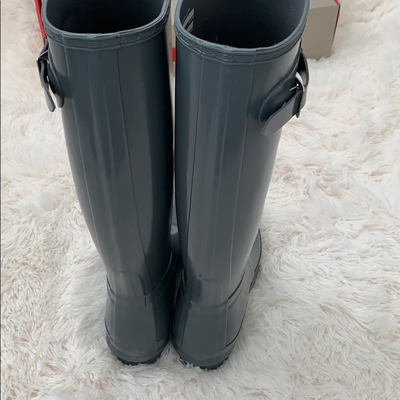 Hunter original tall glossy rain boots - Picture 4 of 6